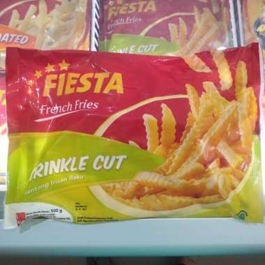Fiesta French Fries Crinkle Cut / Kentang Crincle Frozen 500 gr