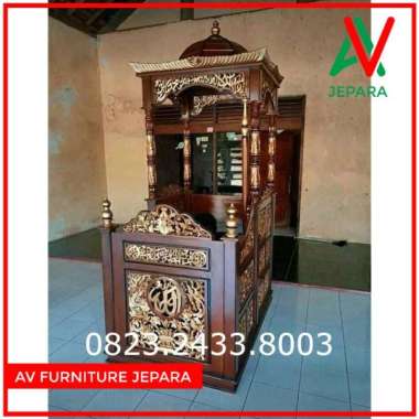 Mimbar masjid kubah masjid mimbar musolah k