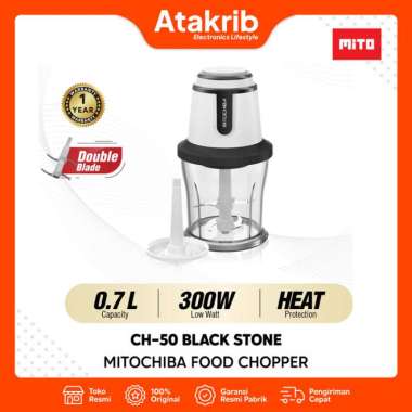 MITOCHIBA FOOD CHOPPER CH-50 BLACK / CH50 - 0.7 Liter