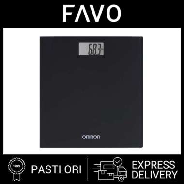 Timbangan Digital - Omron HN-289 Timbangan Badan Reguler Hitam