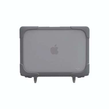 ibacks Premium Rugged Macbook Case for MacBook Pro 2019 13" non-touch 1A Grey Apple iPad Pro 2020 (1