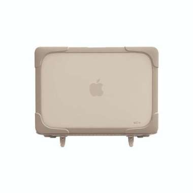 ibacks Premium Rugged Macbook Case for MacBook Pro 2019 13" non-touch 1A Khaki Apple iPad Pro 2020 (