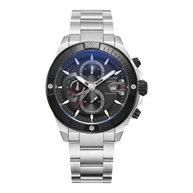 Alexandre Christie AC 6631 MC Jam Tangan Alexander Christie Pria Original Silver Black