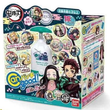 CAN BADGE GOOD! DEMONSLAYER SET 55434 - Figure - Mainan - Anime - Koleksi - Collectible - Hobby