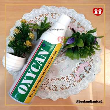 Oxycan Green Kaleng 500 cc - Oxygen / Oksigen Portable