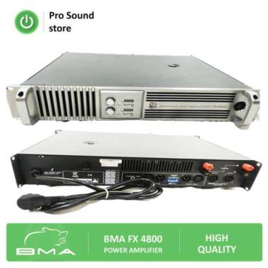 Power Amplifier BMA FX-4800 silver