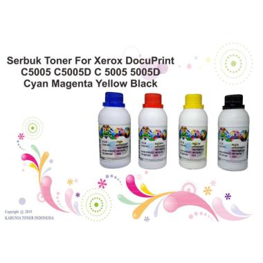 Serbuk Toner Xerox DocuPrint C5005 C5005D C 5005 5005D 100 GR Magenta Merah