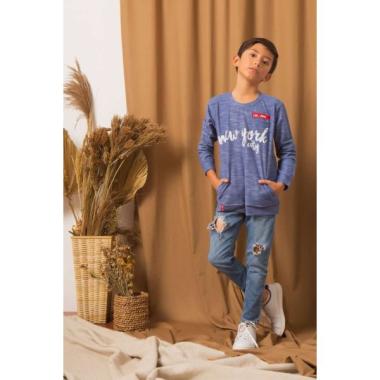 Little X eight Boy Levi T-Shirt 1-2 tahun Grey