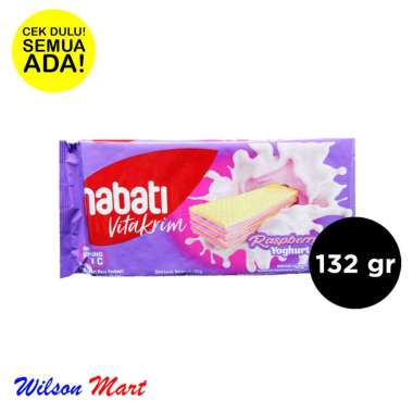 Promo Harga Nabati Vitakrim Raspberry Yoghurt 132 gr - Blibli