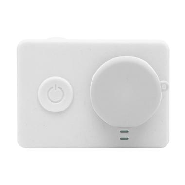 Xiaomi Yi Silicone Case and Lens Cap - Putih