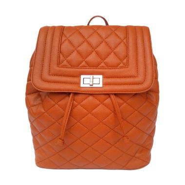 Baglis Violet Backpack Ransel Wanita - Coklat