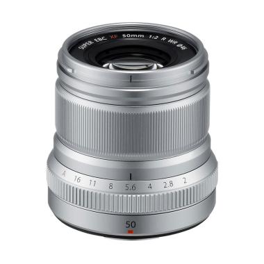 Fujifilm XF 50mm f2 WR Lensa Kamera - Silver