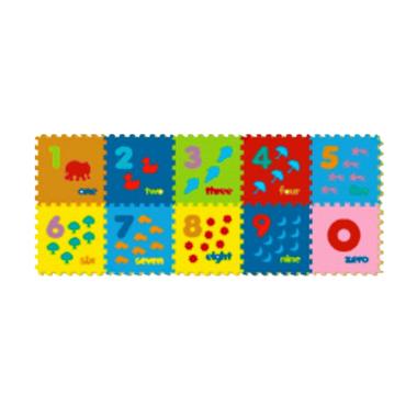 Evamats Puzzle Angka Gambar Mainan Anak