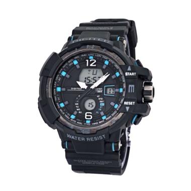 Digitec DG2065T Jam Tangan Pria - Hitam List Biru