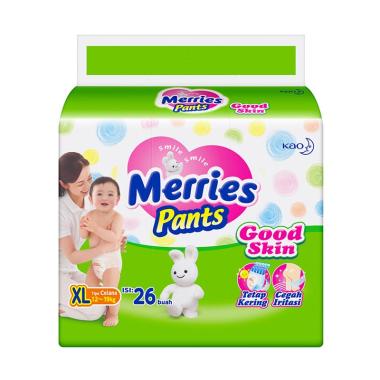 Merries Pants Good Skin XL 26 Popok Bayi
