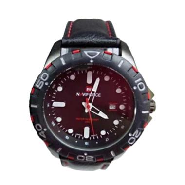 Naviforce Nf 953 Jam Tangan Pria - Hitam Merah
