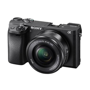 SONY Alpha A6300 Kit 16-50mm Kamera Mirrorles - Black