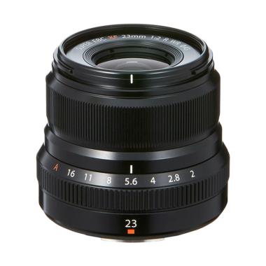 Fujifilm Fujinon XF 23mm f/2 R WR Lensa Kamera - Black