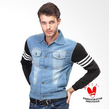 Inficlo Alex Lifeson SPI 882 Denim Jaket Pria