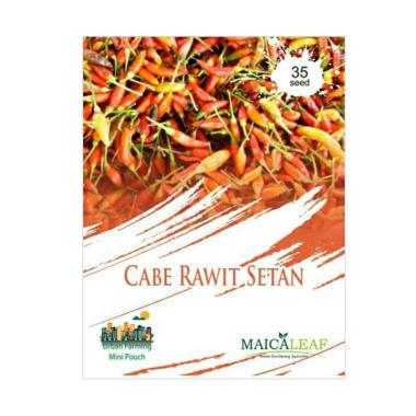 Maica Leaf Cabe Rawit Setan Benih Tanaman [35 Benih]