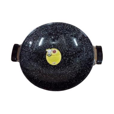 Maspion Royal Wok Marble Enamel Wajan [40 cm]