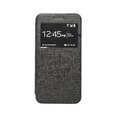 Flip Shell Flip Cover Casing for Oppo F3 - Hitam