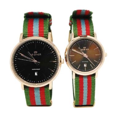 Hegner DW 389BMH-RG Jam Tangan Couple - Rosegold