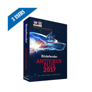 Bitdefender Antivirus Plus 2017 1 Year / 3PC