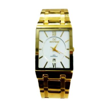 Mirage M975G Jam Tangan Fashion Pria - Gold White