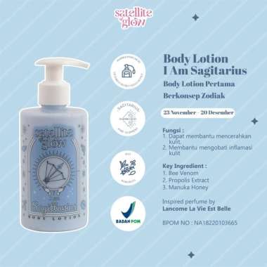 Skin Booster Body Lotion Satellite Of Glow 250 ml Sagitarius