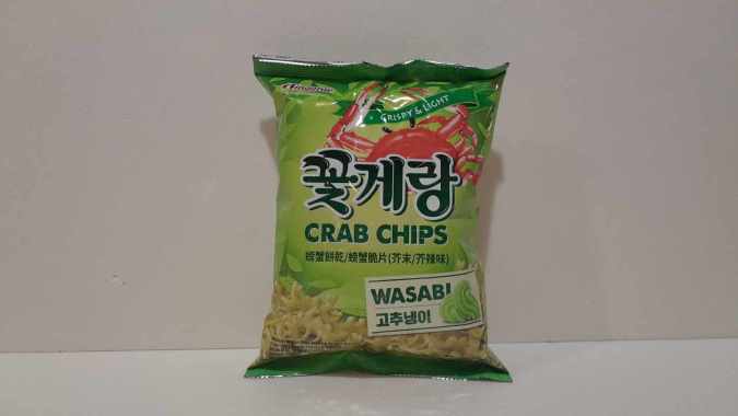BINGGRAE CRAB CHIPS WASABI [70 G]