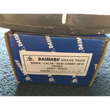 Kanvas/Kampas Rem Depan Calya, Sigra Merk Daimaru (04491-Bz030) Kode 191