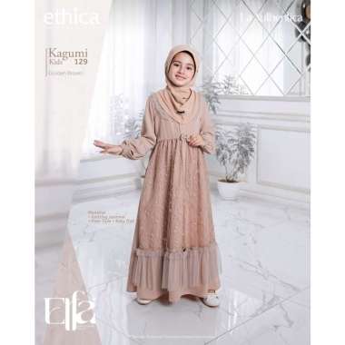 ELFA 268 ETHICA ORIGINAL GOLDEN BROWN GAMIS KAGUMI 272 KOKO KAHFI 245 GAMIS ANAK KAGUMI KIDS 129 KOK