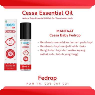 Cessa Essential Oil for BABY 0-3yr (Minyak Esensial Anak 0-3tahun) Fedrop