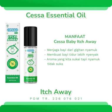 Cessa Essential Oil for BABY 0-3yr (Minyak Esensial Anak 0-3tahun) Itch Away
