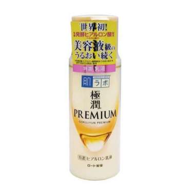 HADA LABO GOKUJYUN PREMIUM HYALURONIC ACID LOTION MILK 140 ML JAPAN