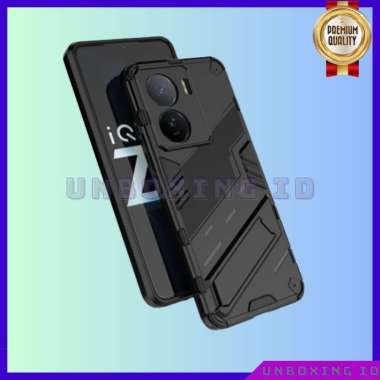 Casing IQOO Z7 Case IQOO Z7X Case Kiscktand Armor IQOO Z7X HITAM