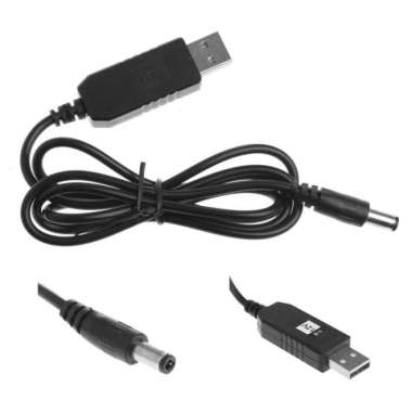 Kabel Step Up USB 5V to 9V DC Power Supply Charger Converter Adapter
