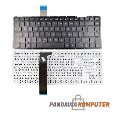 Keyboard Laptop Asus X401 X450 A450 X452 Series Hitam Fleksi Panjang