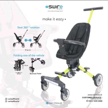 Magic Stroller Anak Bayi Balita PMB Eazy 2 in 1 Swire SW 969-1