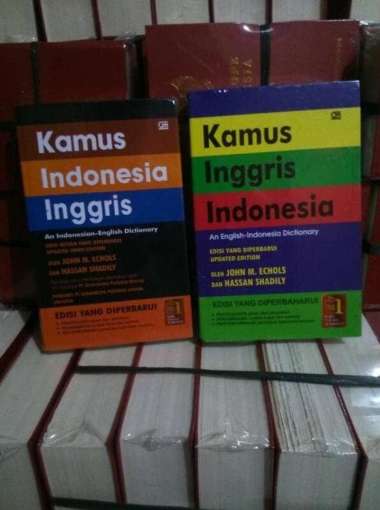 Kamus Bahasa Indonesia - Inggris & Indonesia Inggris (John M Echols)