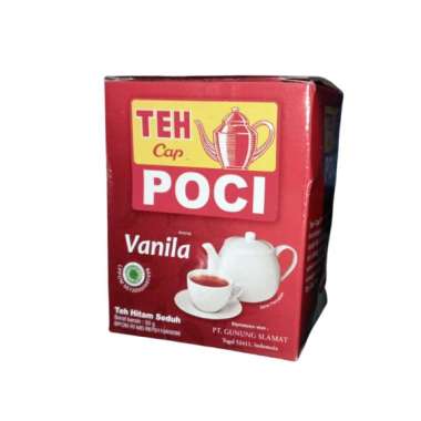 Teh Cap Poci Vanila Teh Bubuk [50 gram]