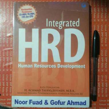 BUKU INTEGRATED HRD BY NOOR FUAD
