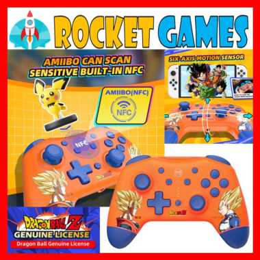 IINE Amiibo Pro Controller DragonBall Bluetooth Wireles Gamepad Switch L783 DRAGONBALL