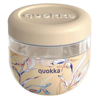 Quokka Ms Food Jar with Silicone Cover 770ml Vintage Floral