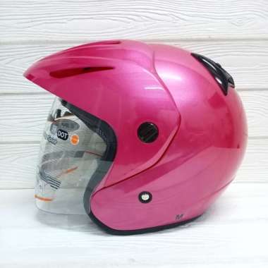 HELM INK CX22 PINK BRIGHT ORIGINAL HELM INK CX 22 BRIGHT PINK ORI HELM XL