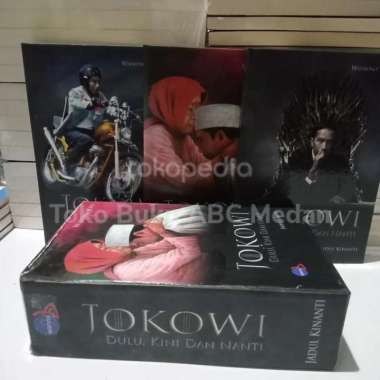 PAKET BUKU JOKOWI JADUL KINANTI JOKOWI DULU DAN NANTI ISI 3 BUKU