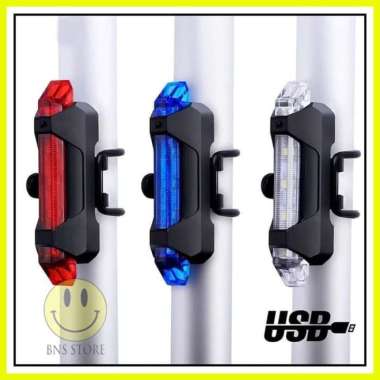 [0152] Lampu LED Belakang Sepeda USB Charger Merah