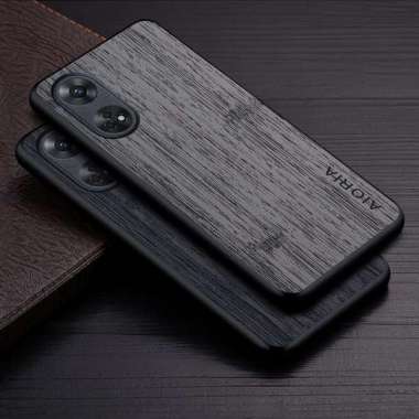 Case OPPO RENO 8T 5G 4G Wood Textured Aioria Original RENO 8T 4G