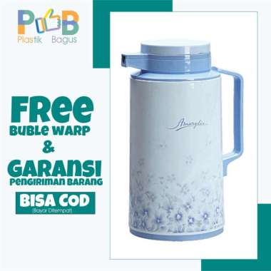 termos air panas teko ceret termos air panas kopi teh tempat air minum Vacuum Pot 1 L Lion Star VP-1